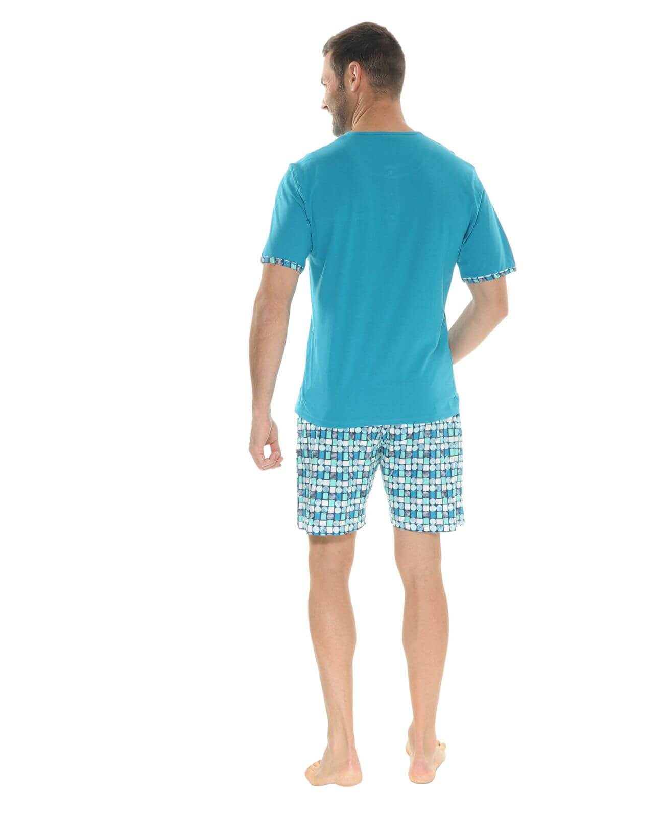 PYJAMA COURT BLEU NADEON-
