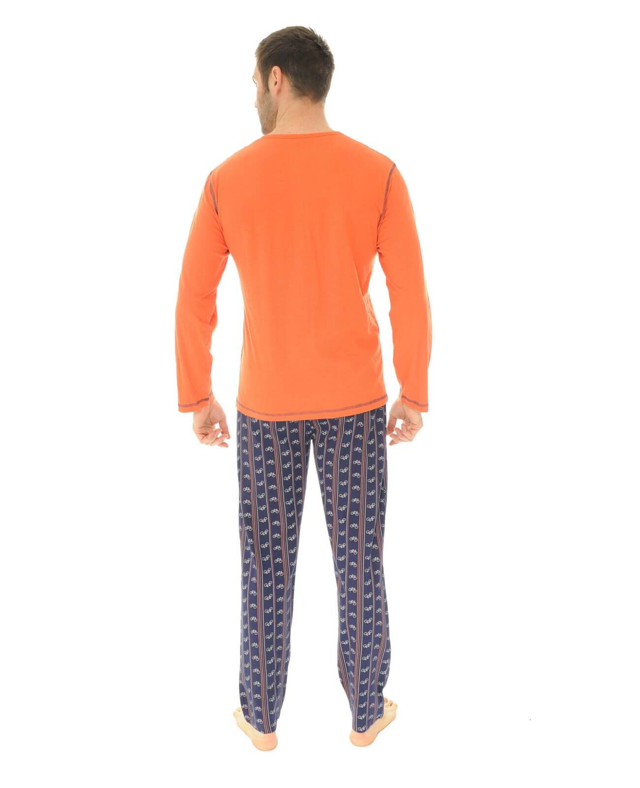 PYJAMA LONG ORANGE SHAD