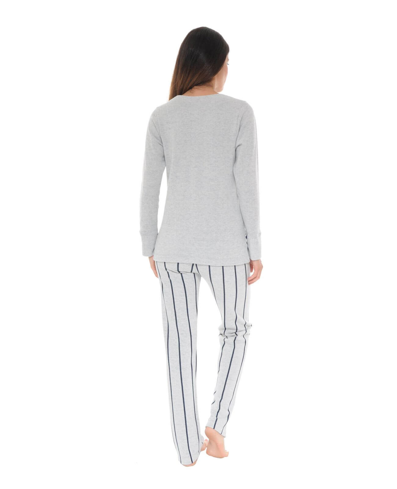 PYJAMA LONG GRIS TIFAINE