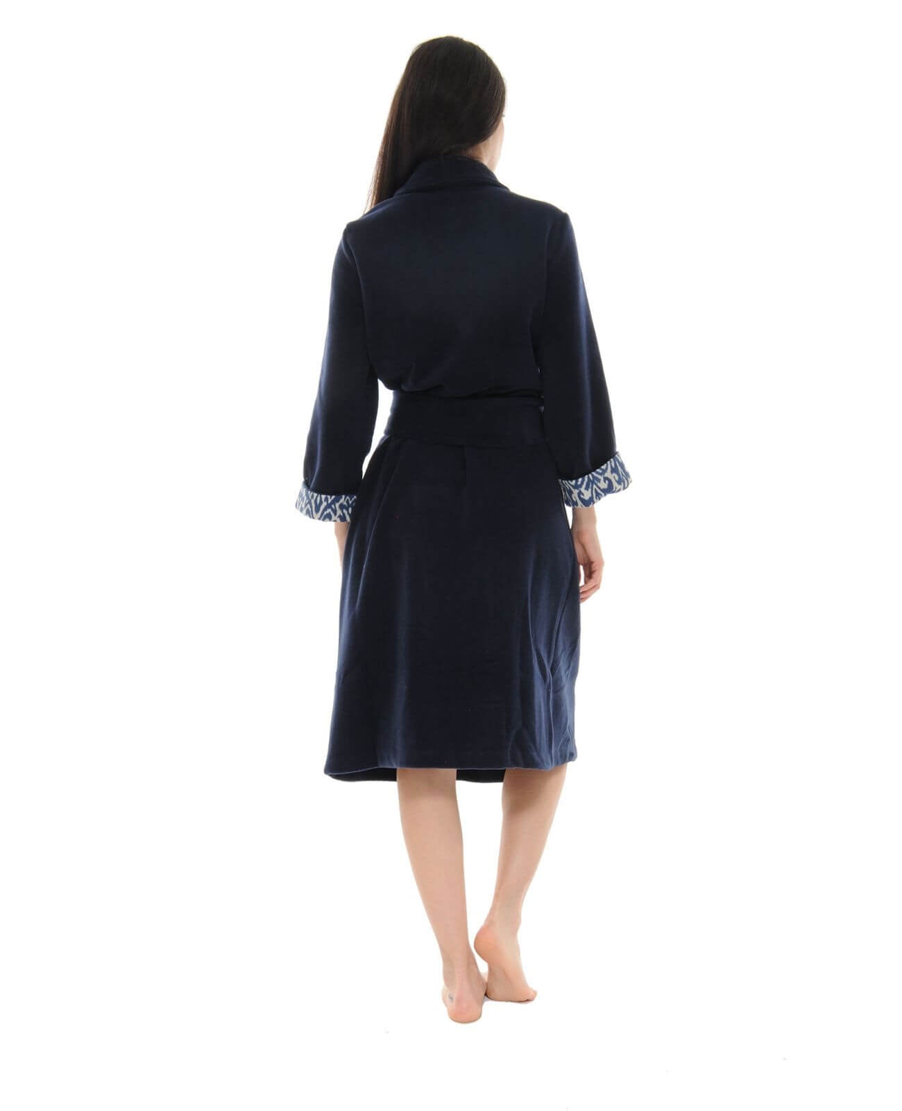 ROBE DE CHAMBRE BLEU TELIA