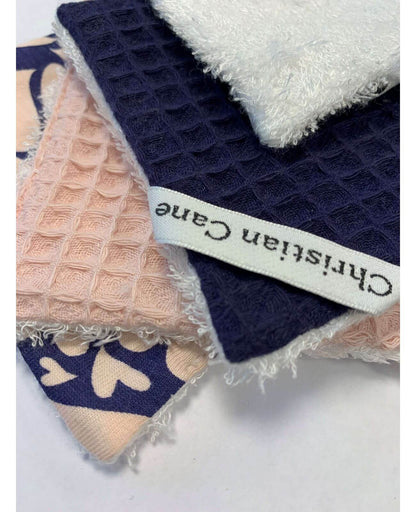  LINGETTES DÉMAQUILLANTES LAVABLES