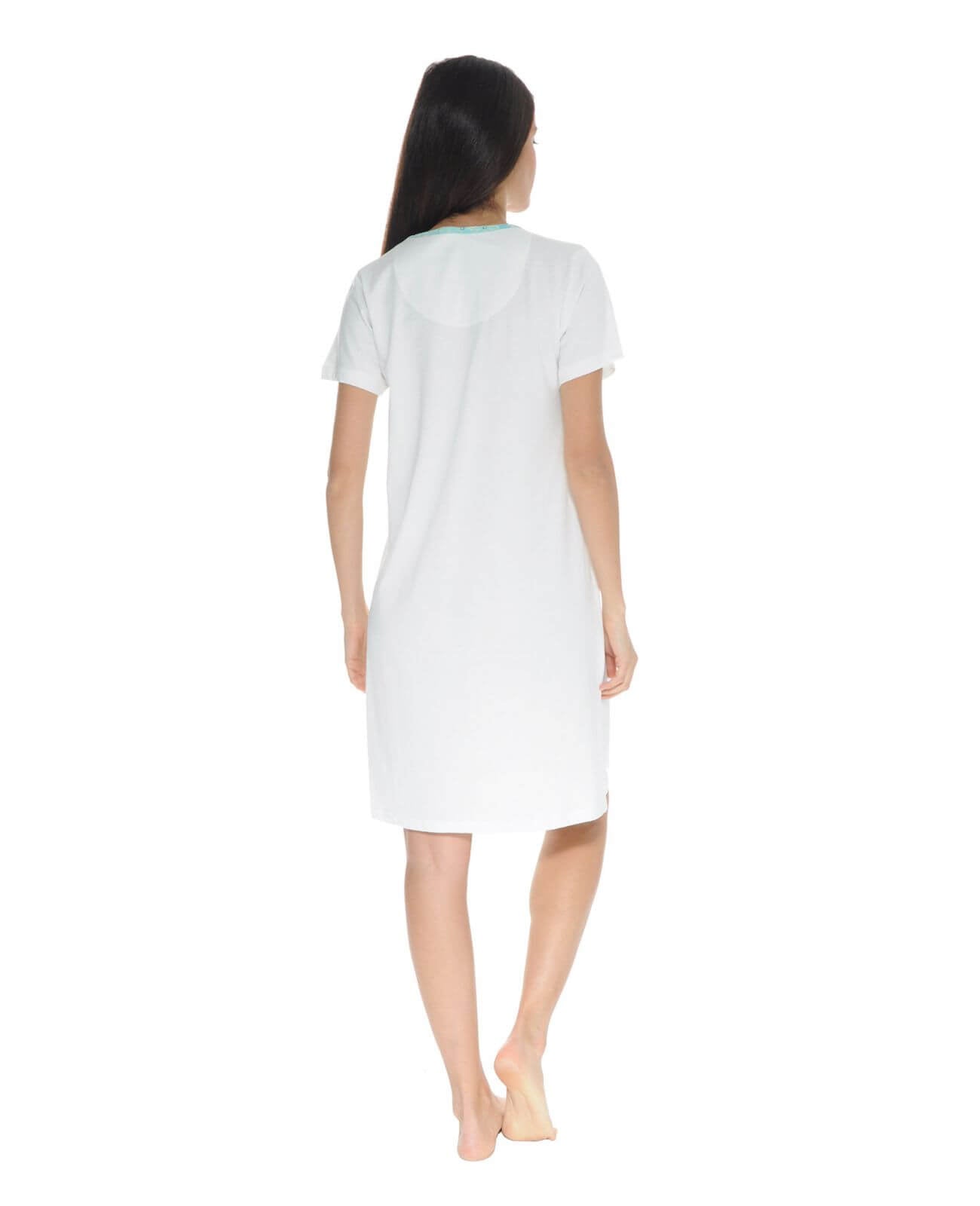  CHEMISE DE NUIT BLANC MADELINE