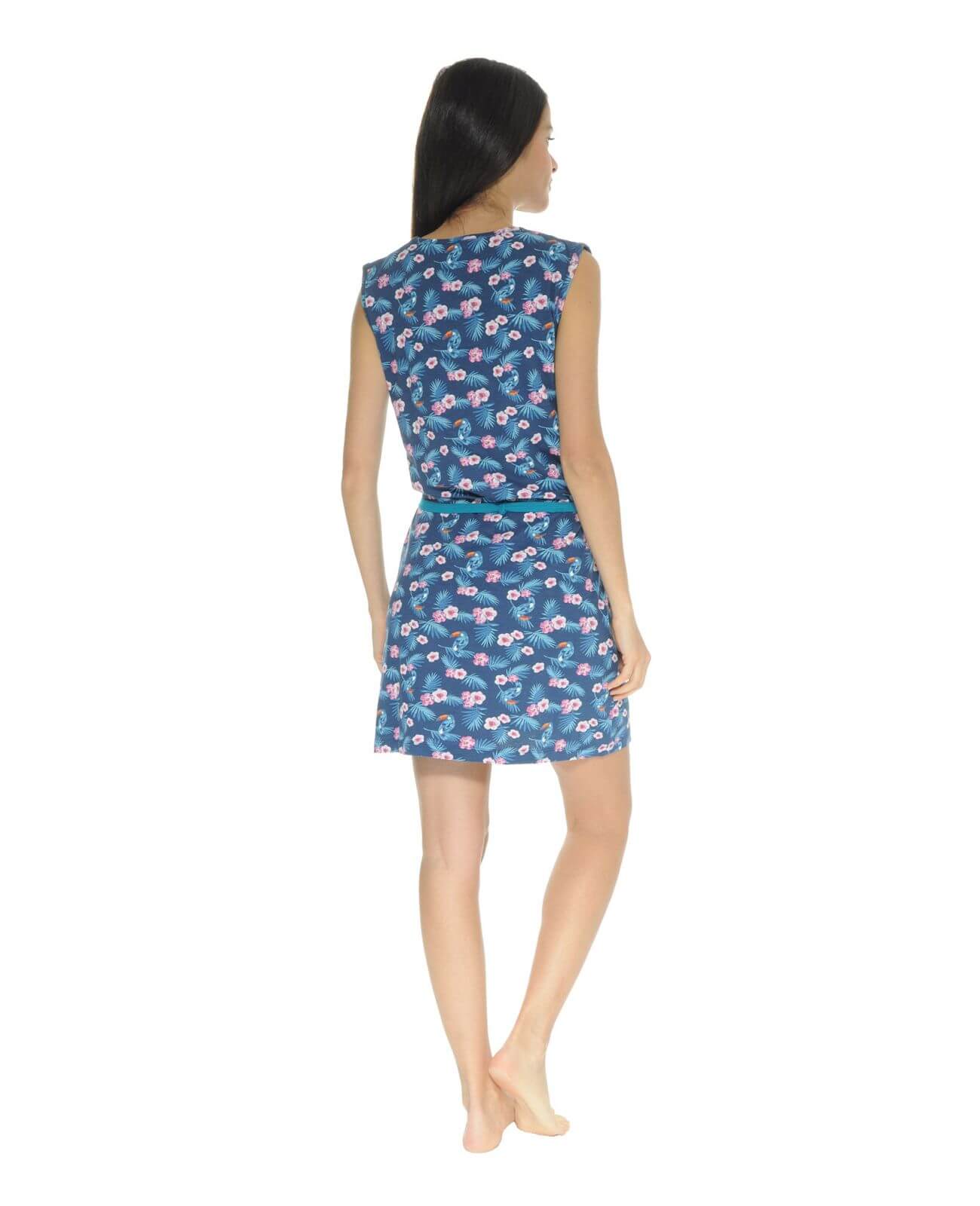  ROBE D'ETE BLEU MAEVA