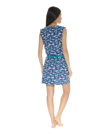  ROBE D'ETE BLEU MAEVA
