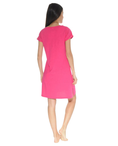  CHEMISE DE NUIT ROSE MAEVA