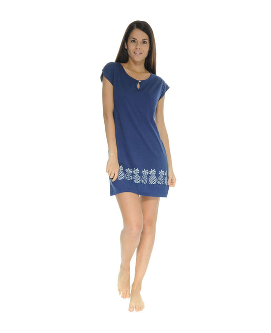  ROBE D'ETE BLEU MYRIS