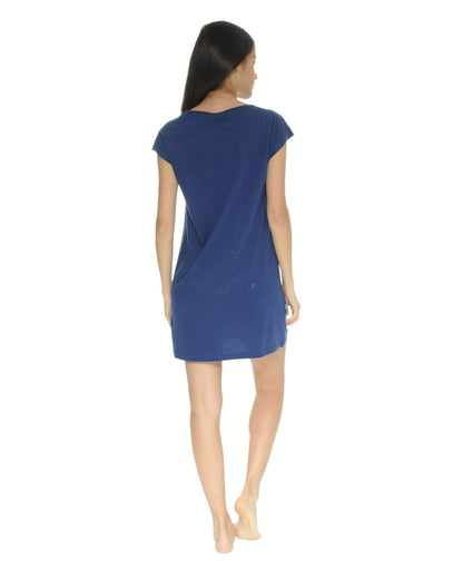  ROBE D'ETE BLEU MYRIS