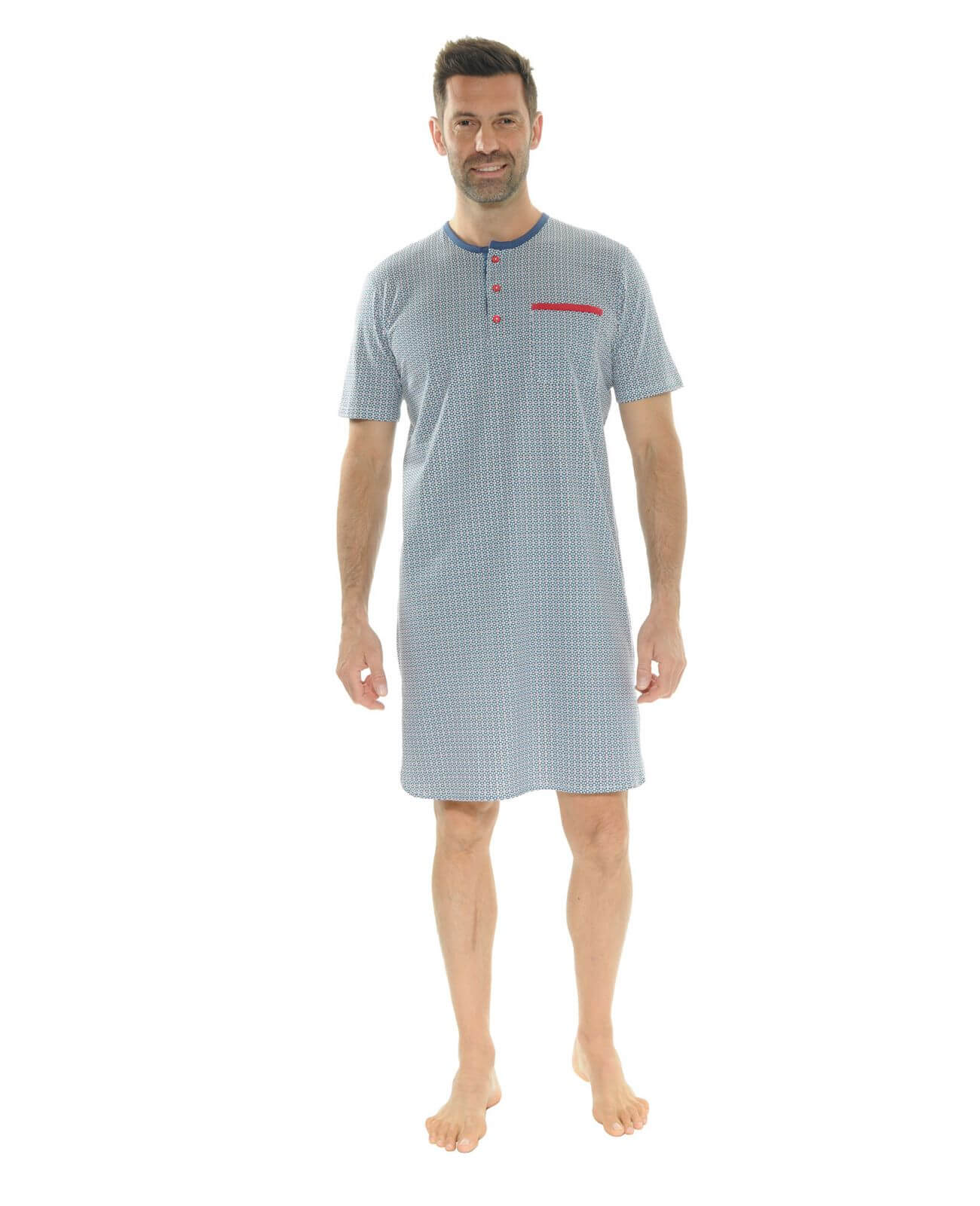  CHEMISE DE NUIT BLEU NAEL