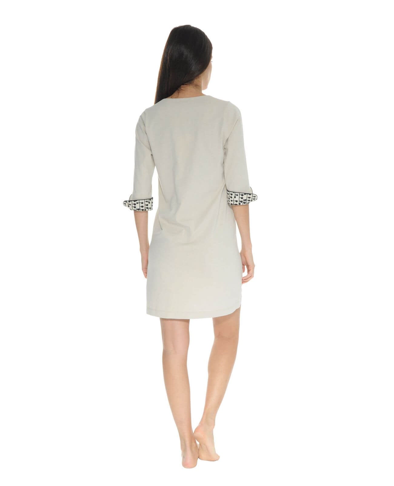  CHEMISE DE NUIT BLANC ODALIE