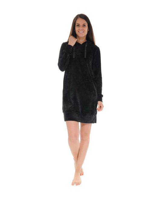  CHEMISE DE NUIT NOIR RACKEL