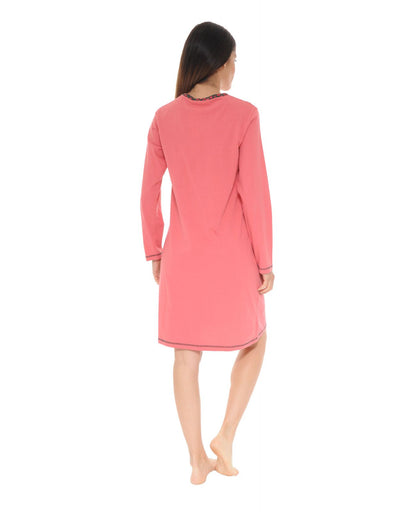  CHEMISE DE NUIT CORAIL ROSALIA