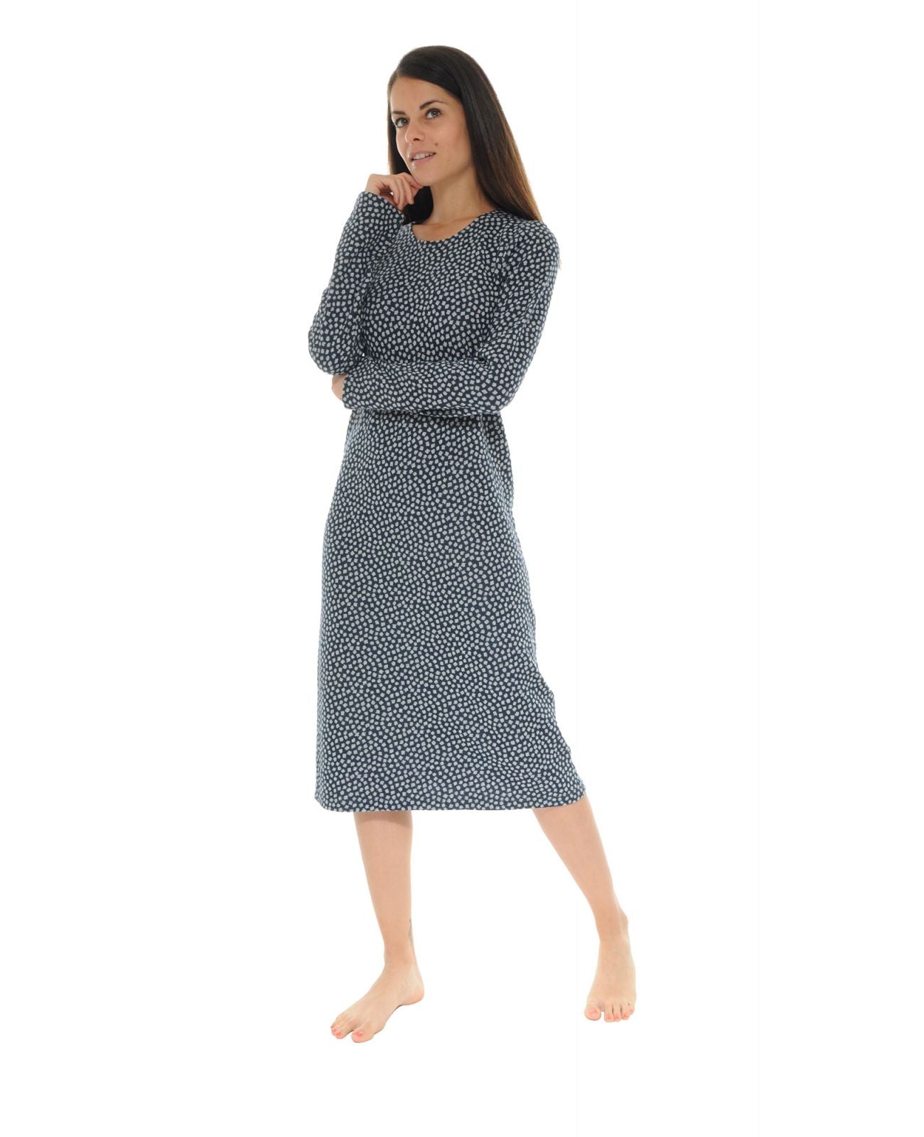  CHEMISE DE NUIT BLEU ROXANA