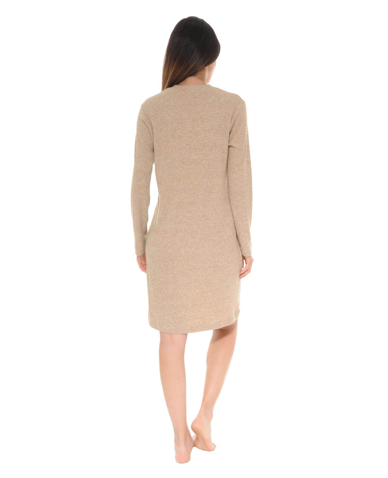  CHEMISE DE NUIT MARRON TOSCANE