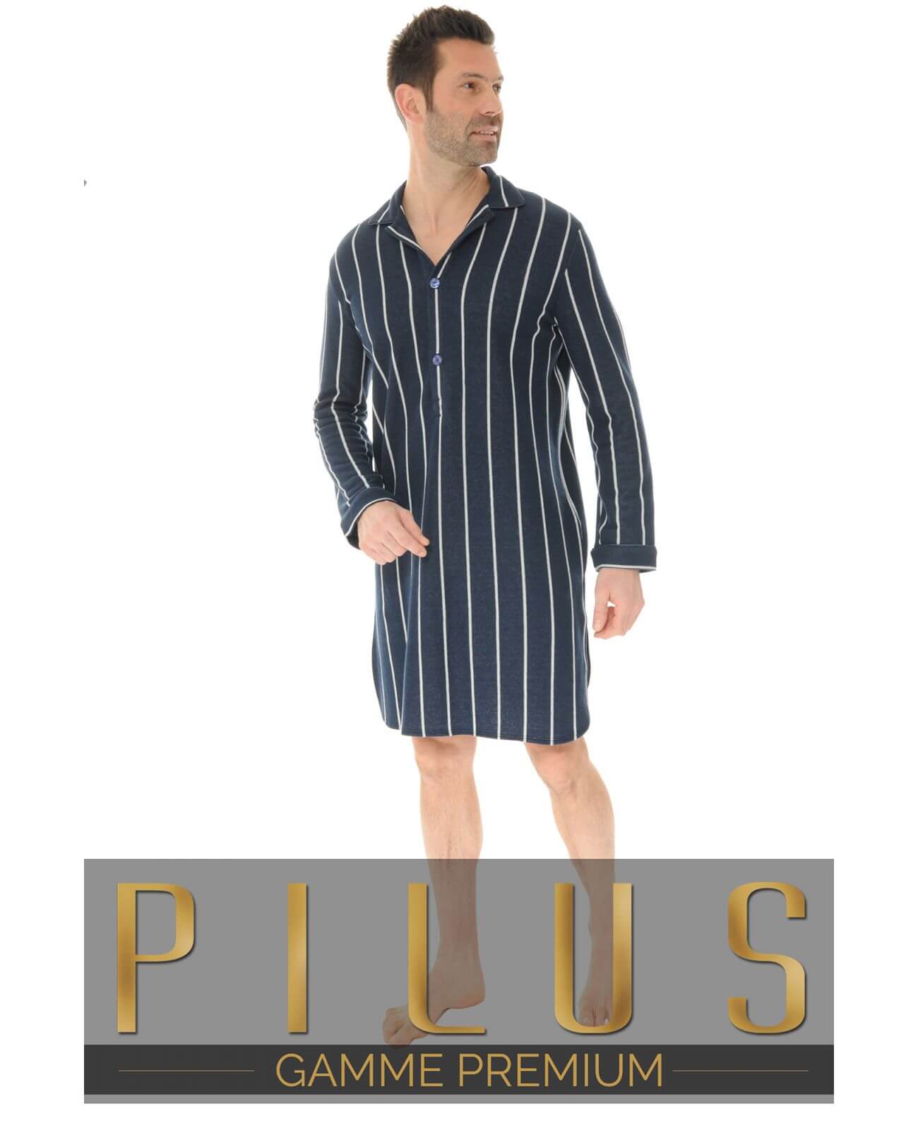  CHEMISE DE NUIT BLEU ULRICH