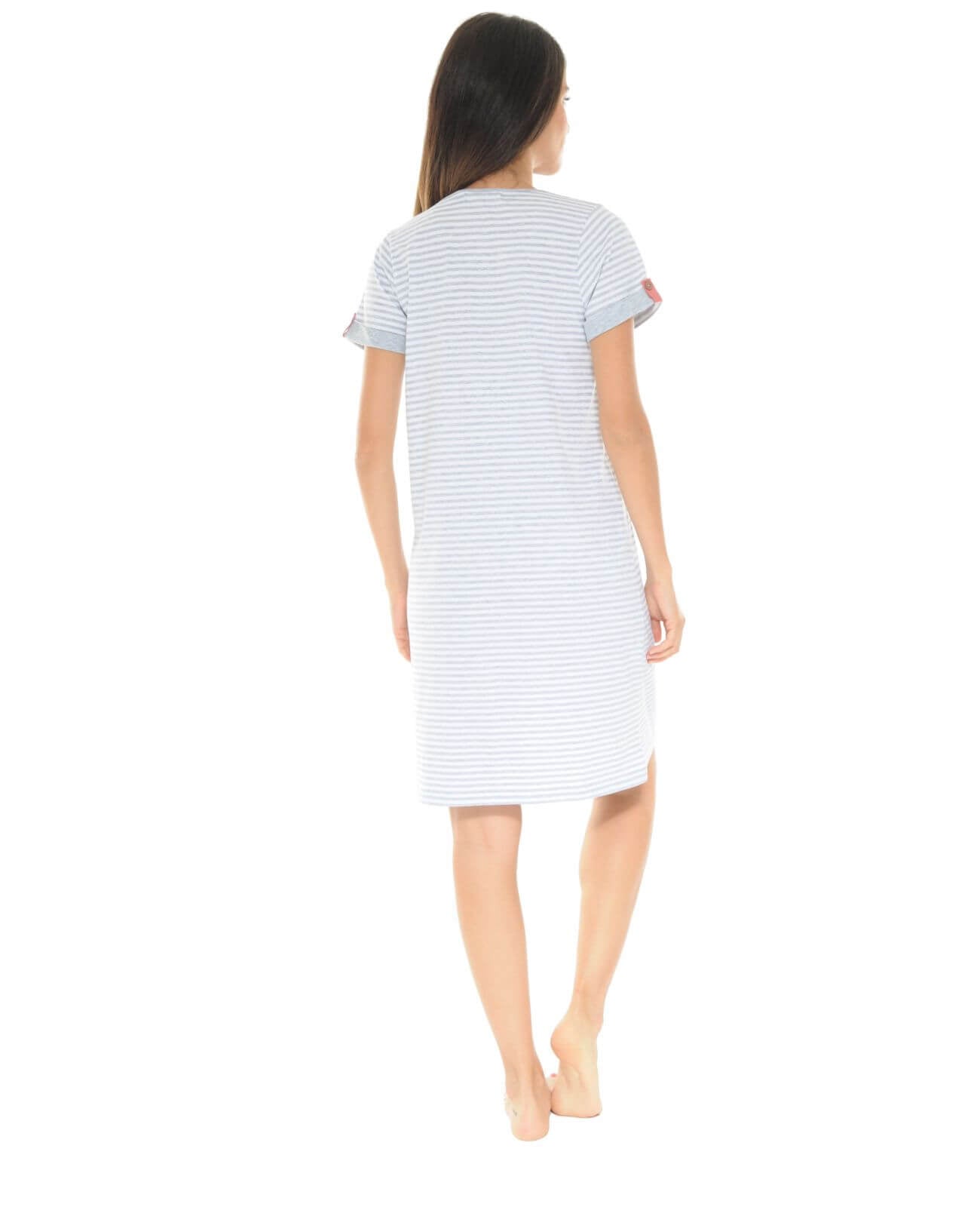  CHEMISE DE NUIT GRIS VERONIKA