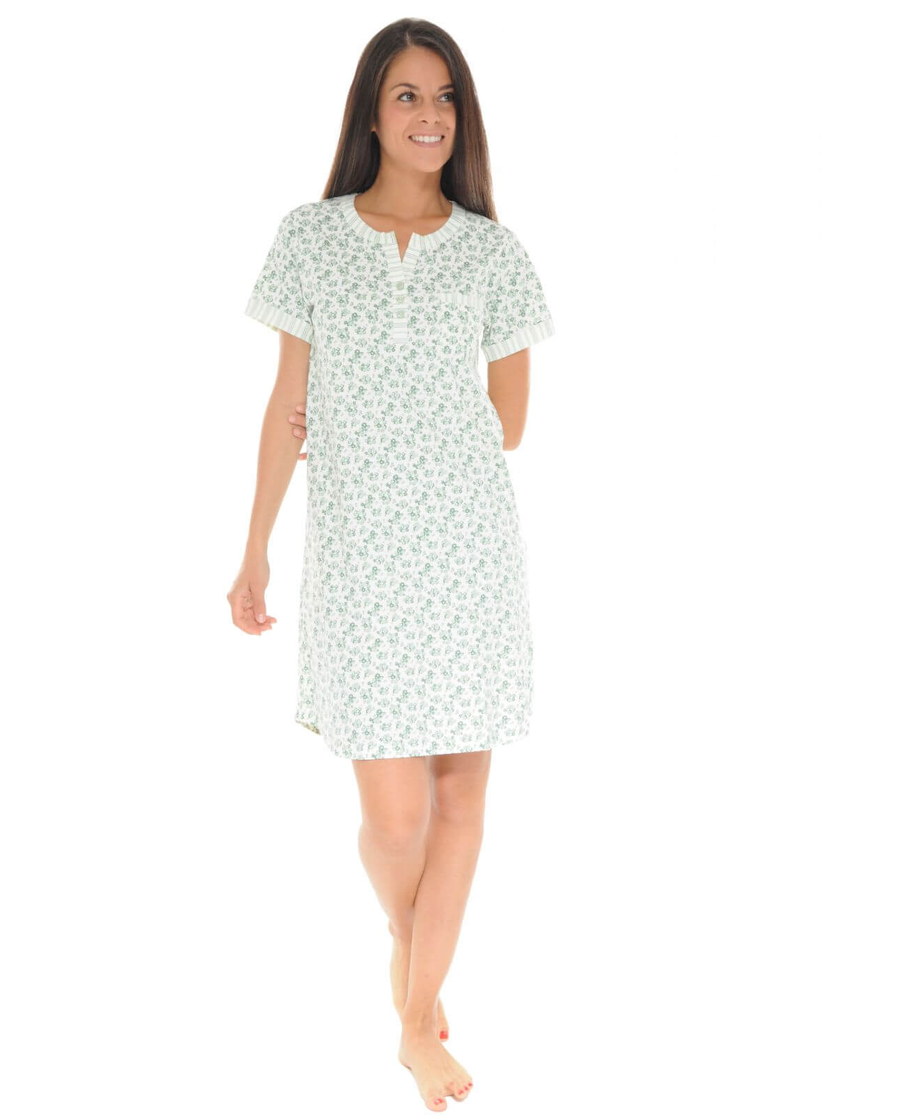  CHEMISE DE NUIT VERT VICTORINE