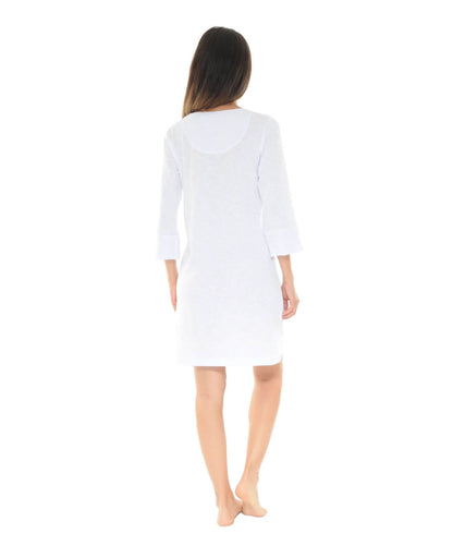  CHEMISE DE NUIT BLANC YSABEL