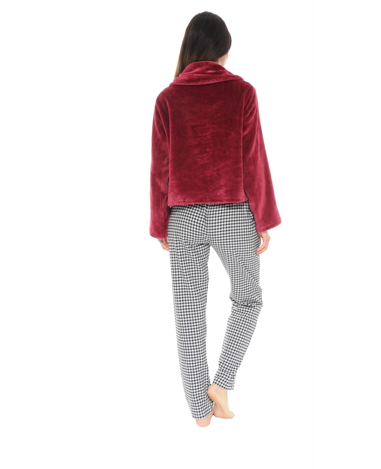  GILET MAILLE ROSE REBELLE