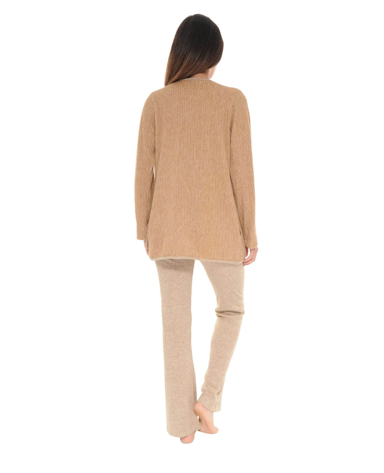  GILET COURT MARRON TOSCANE
