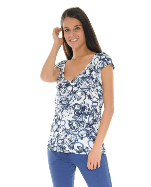  HAUT BLEU VALERY