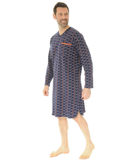  CHEMISE DE NUIT BLEU SHAD