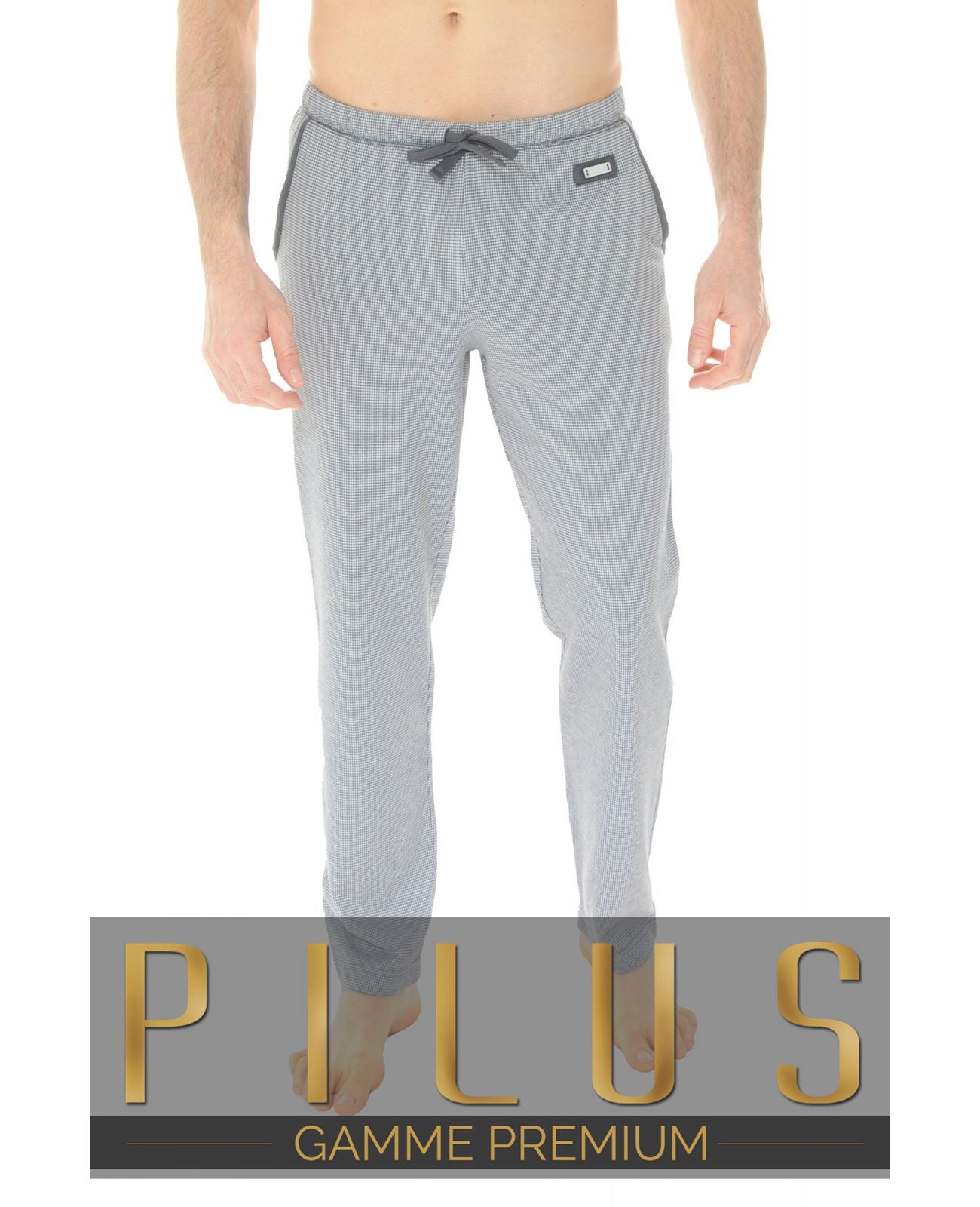  PANTALON HOMME GRIS UBALDIN