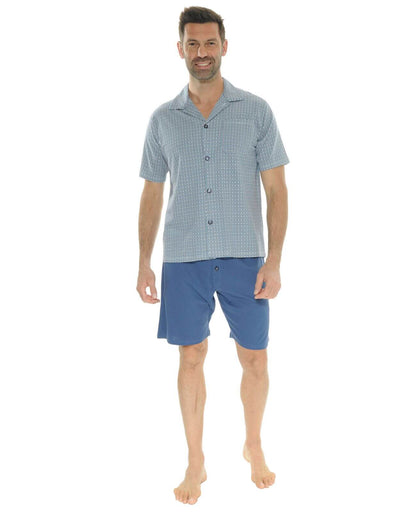  PYJAMA COURT BLEU NAEL