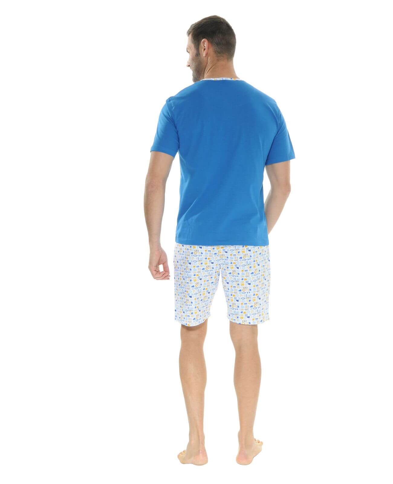  PYJAMA COURT BLEU NAO