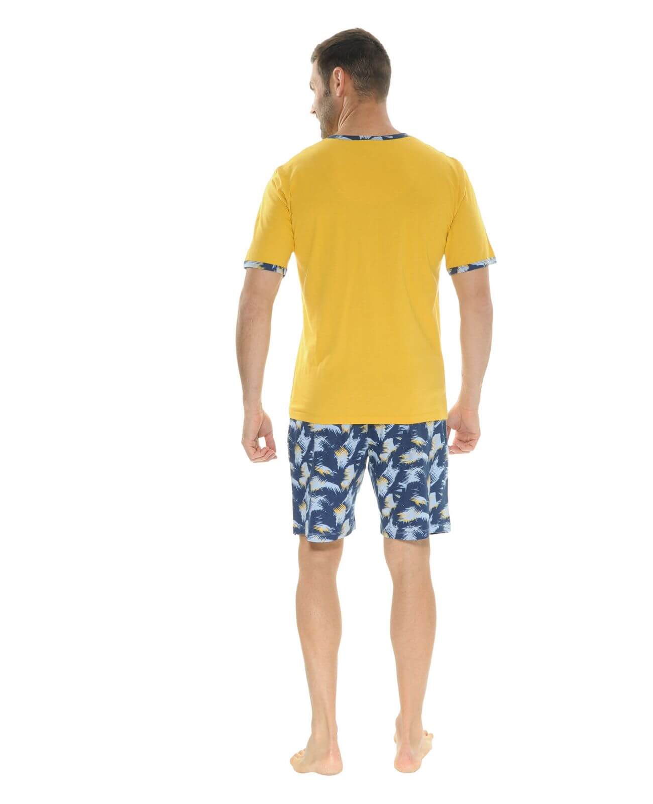 PYJAMA COURT JAUNE NIL
