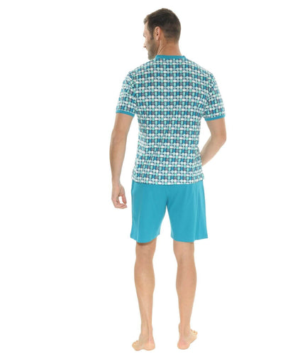 PYJAMA COURT BLEU NADEON