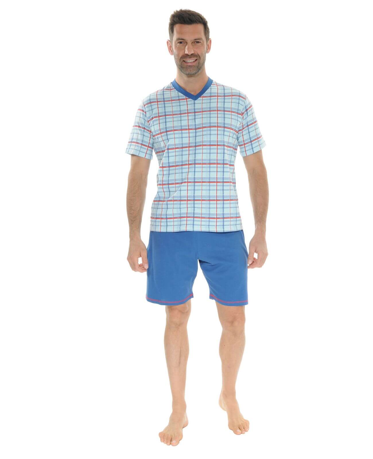  PYJAMA COURT BLEU NELIO