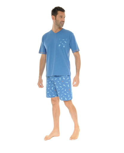  PYJAMA COURT BLEU WINSTON