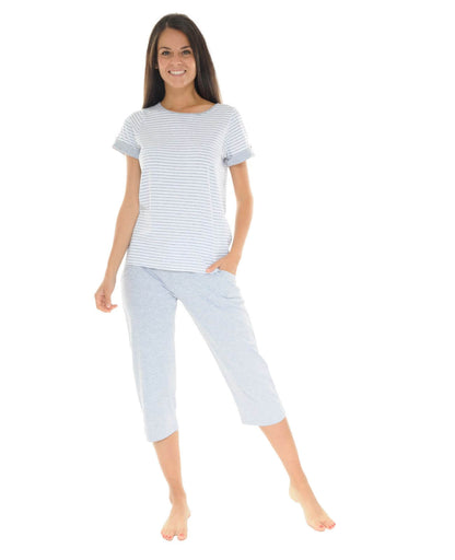  PYJAMA COURT GRIS VERONIKA