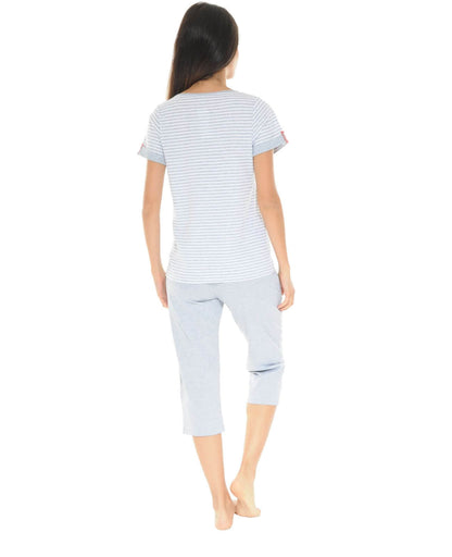  PYJAMA COURT GRIS VERONIKA