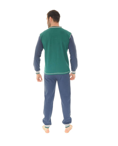  PYJAMA LONG JOGGING VERT SEYLAN
