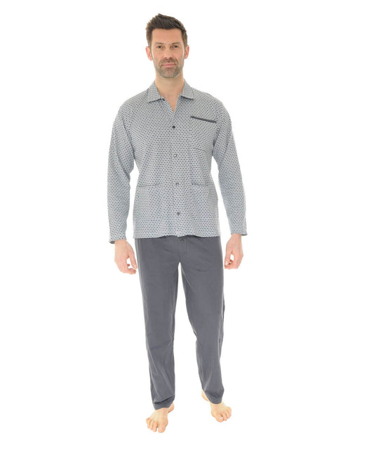  PYJAMA LONG GRIS SHAWN