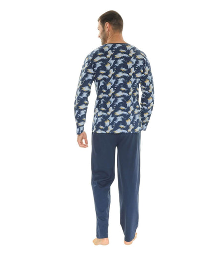  PYJAMA LONG BLEU NIL