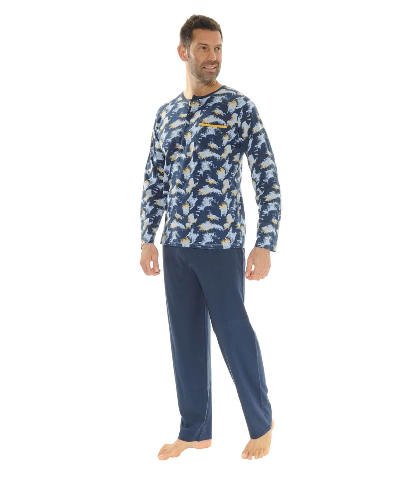  PYJAMA LONG BLEU NIL