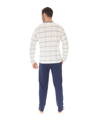  PYJAMA LONG ECRU SIMEO