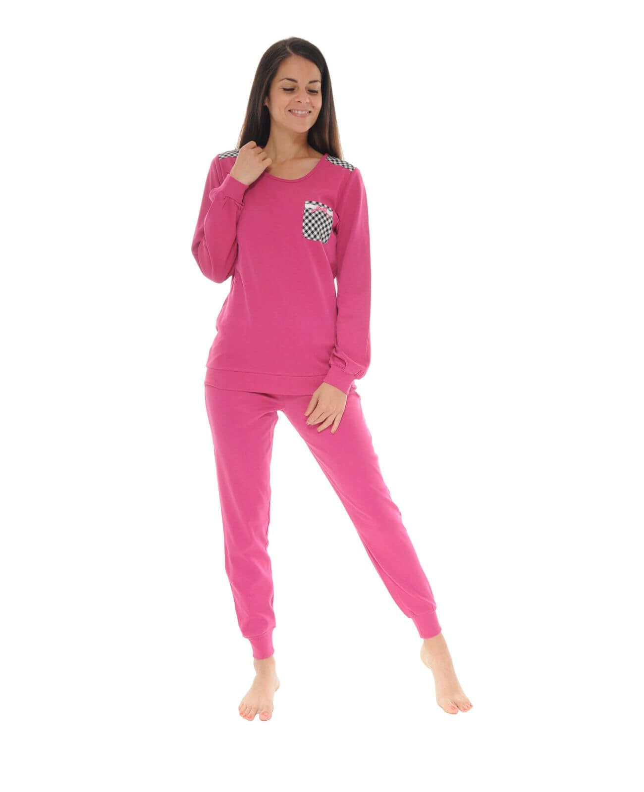  PYJAMA LONG ROSE REJANE