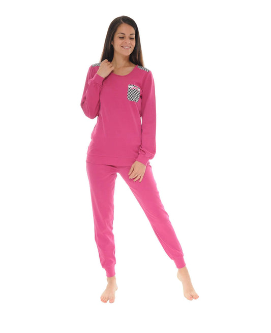  PYJAMA LONG ROSE REJANE