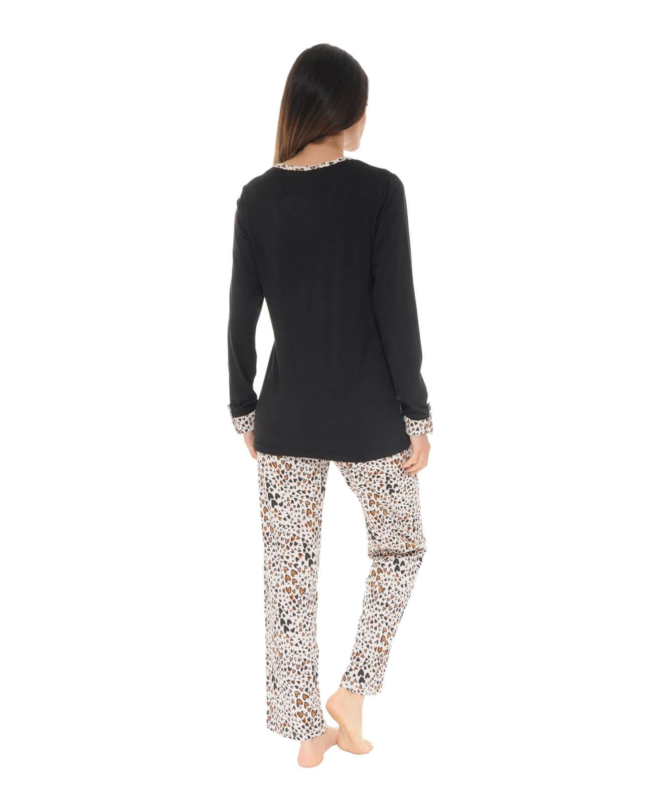 PYJAMA LONG NOIR RIVA