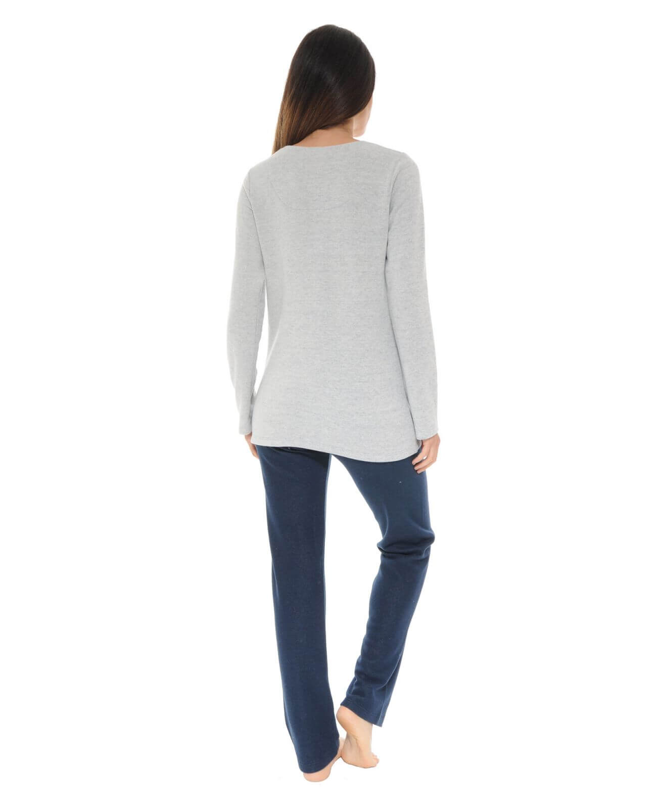  PYJAMA LONG GRIS ROBINE