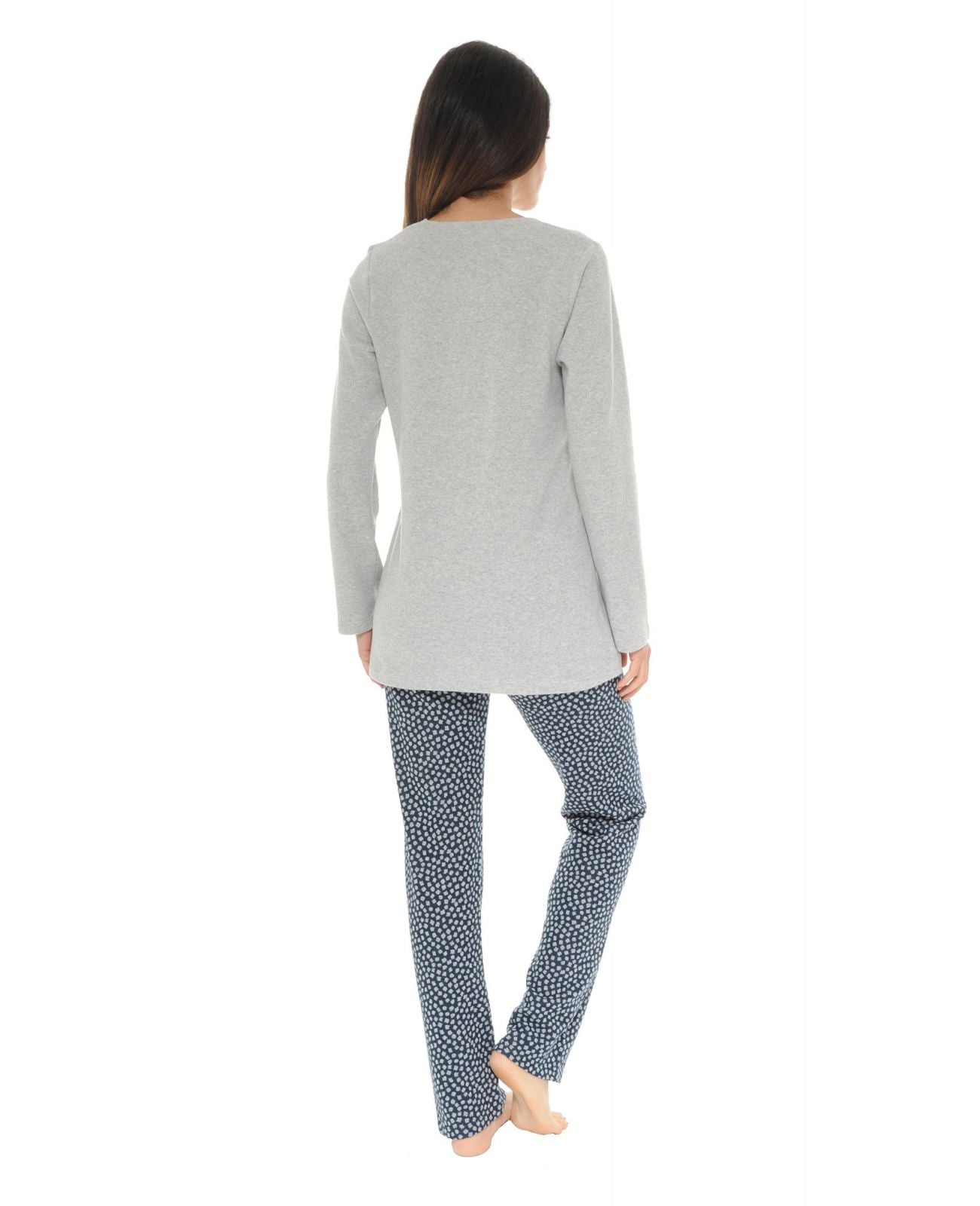  PYJAMA LONG GRIS ROXANA