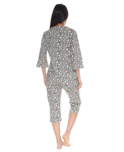  PYJAMA BOUTONNE BLANC ODALIE