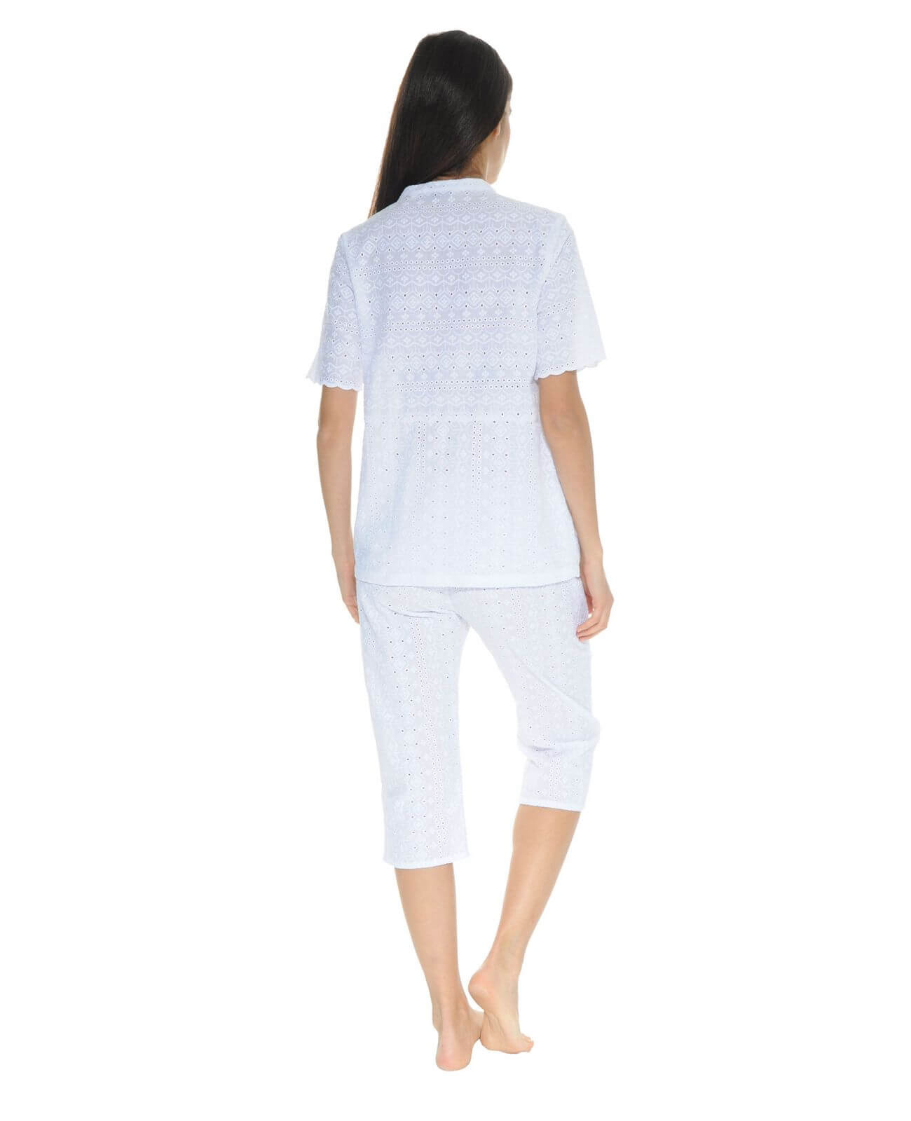  PYJAMA BOUTONNE BLANC OSCARINE