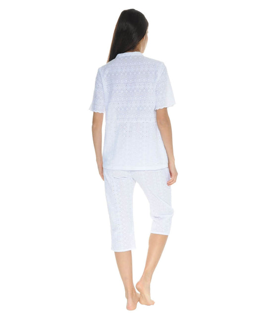  PYJAMA BOUTONNE BLANC OSCARINE
