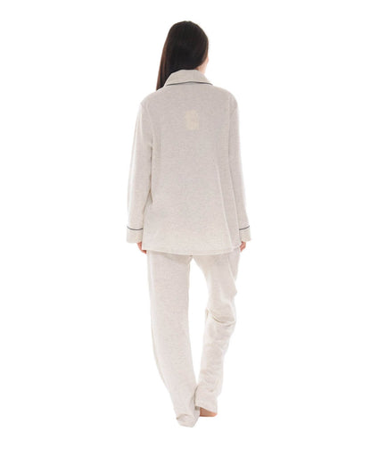  PYJAMA BOUTONNE ECRU TADEA
