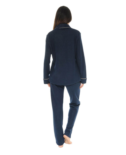  PYJAMA BOUTONNE BLEU TADEA