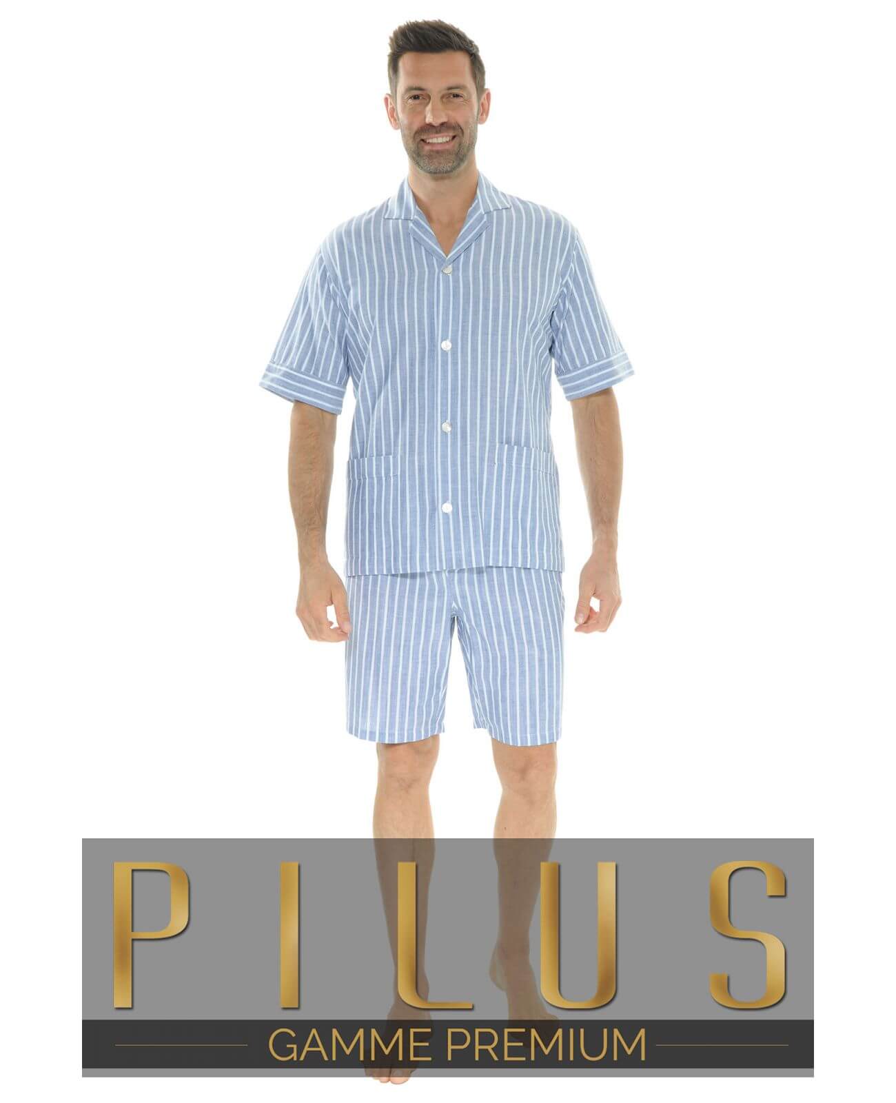  PYJAMA TAILLEUR BLEU PETRUS